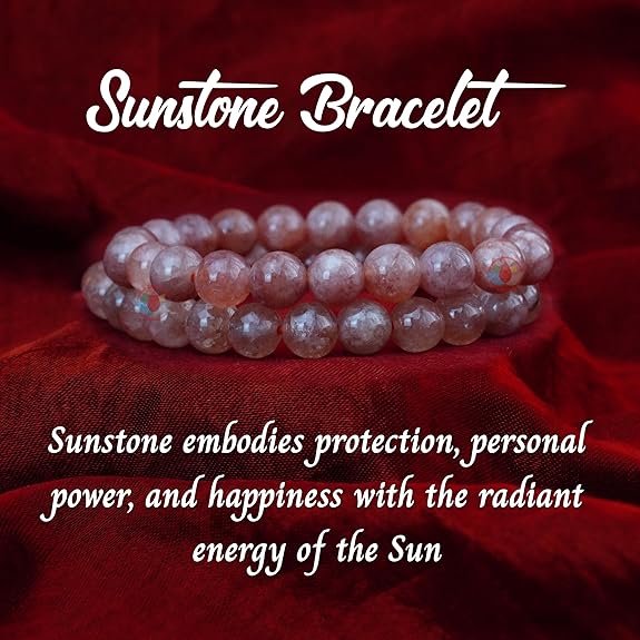 Sunstone Healing Bracelet (8 MM)