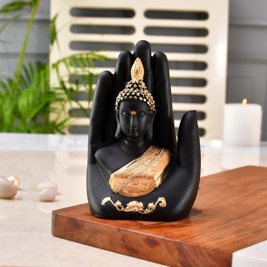 Fiber Palm Buddha Statue