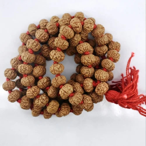 Natural rudraksha mala 109 bead 10 mukhi