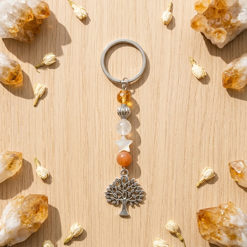 Positive Energy Keychain