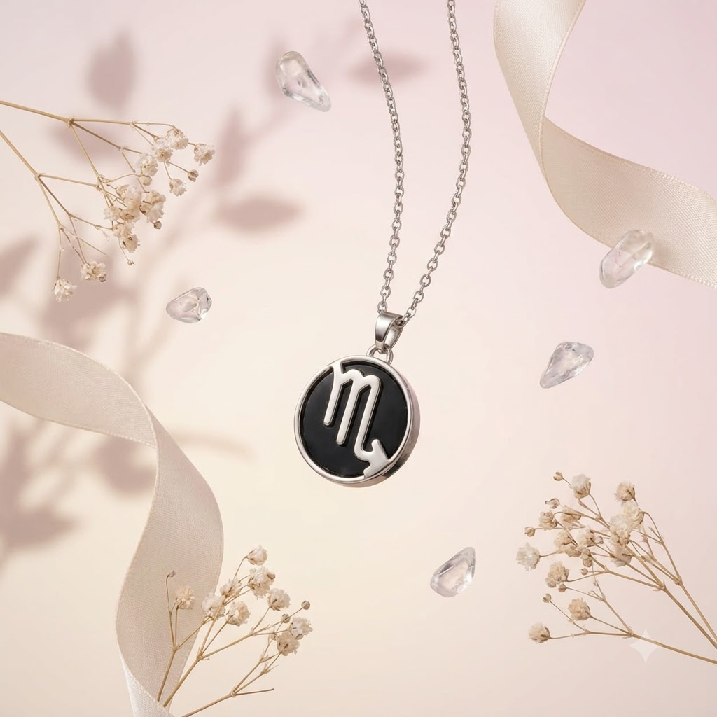 Scorpio Zodiac Pendant | Emotional Healing, Protection & Inner Strength Necklace