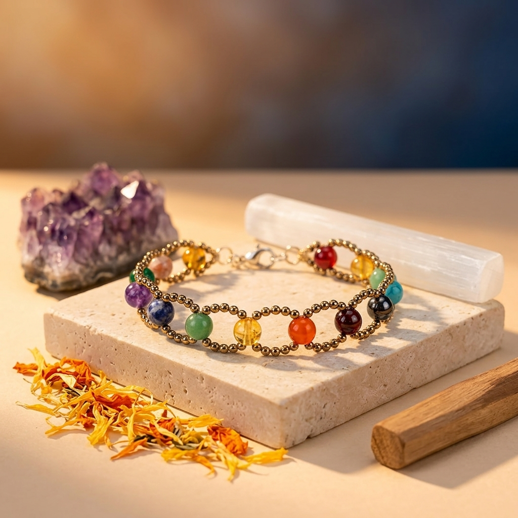 Dhan Yog Crystal Bracelet – 6MM | Wear the Energy of Wealth, Luck & Abundance
