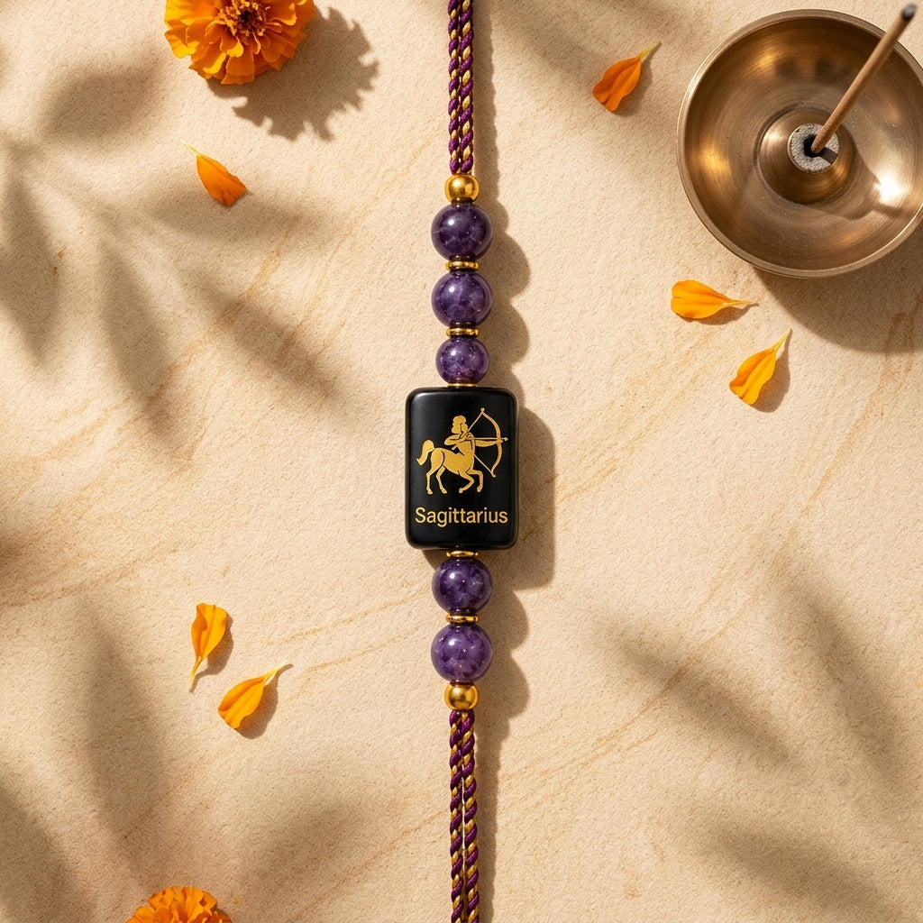 Sagittarius Rashi Rakhi | Amethyst