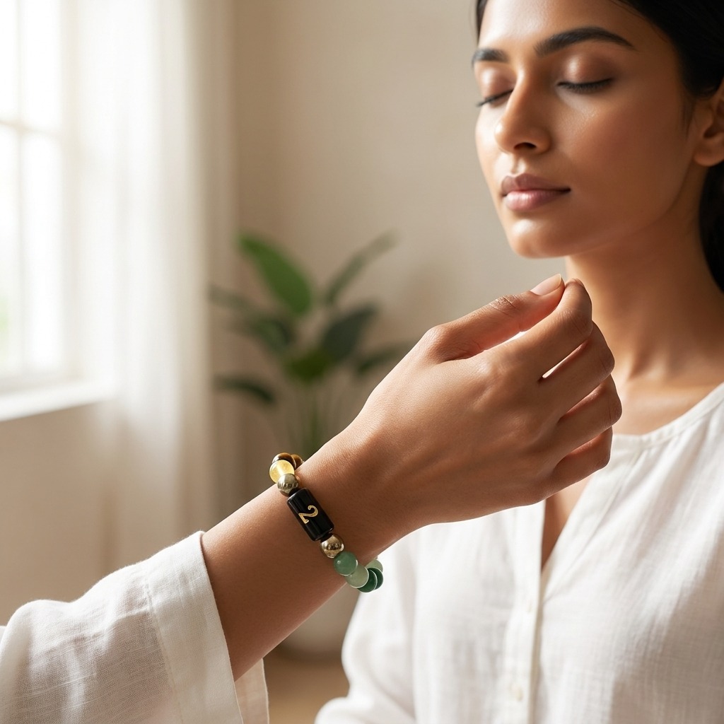 Mulank 2 Bracelet – Emotional Balance, Peace & Intuition