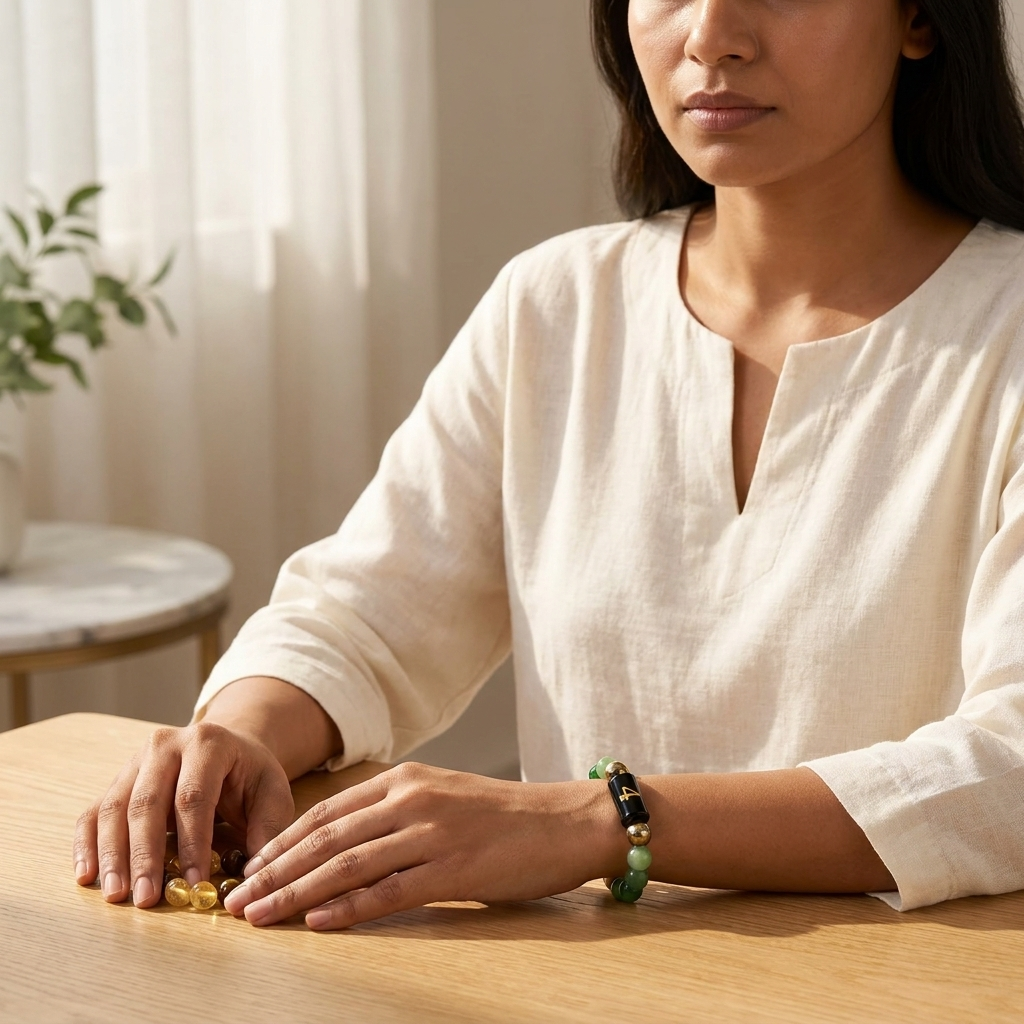 Mulank 4 Bracelet – Stability, Discipline & Success