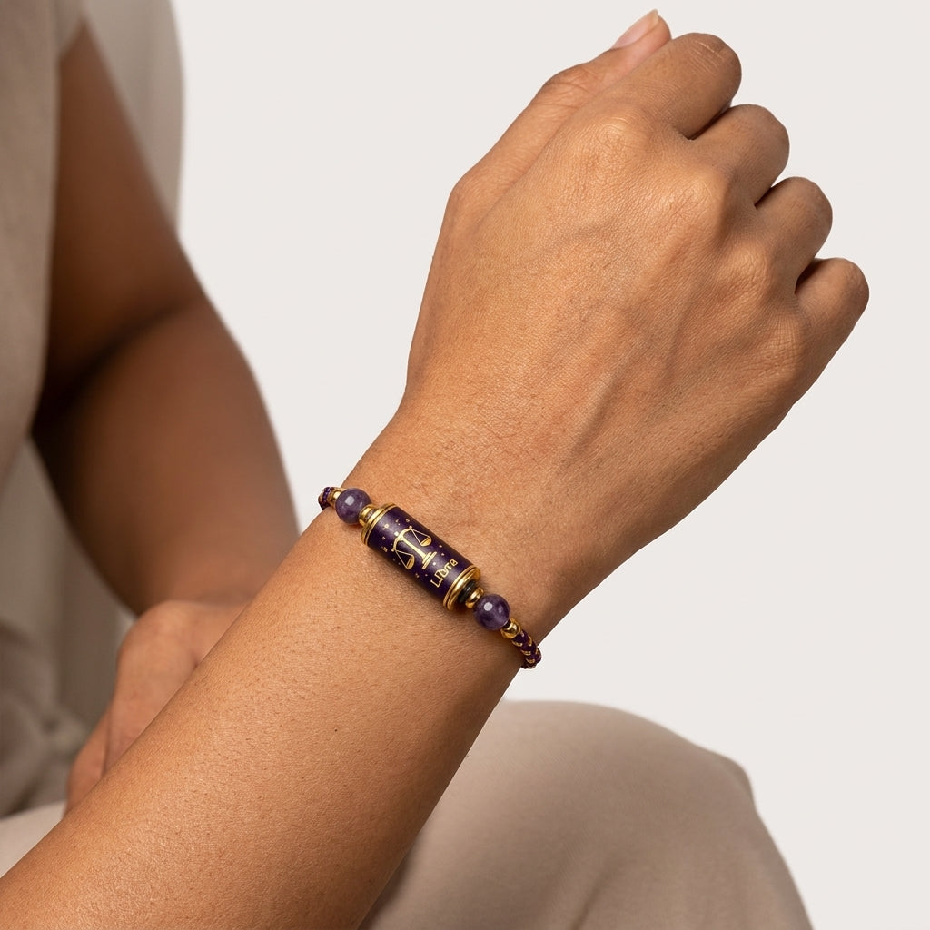 Libra Rashi Rakhi | Amethyst