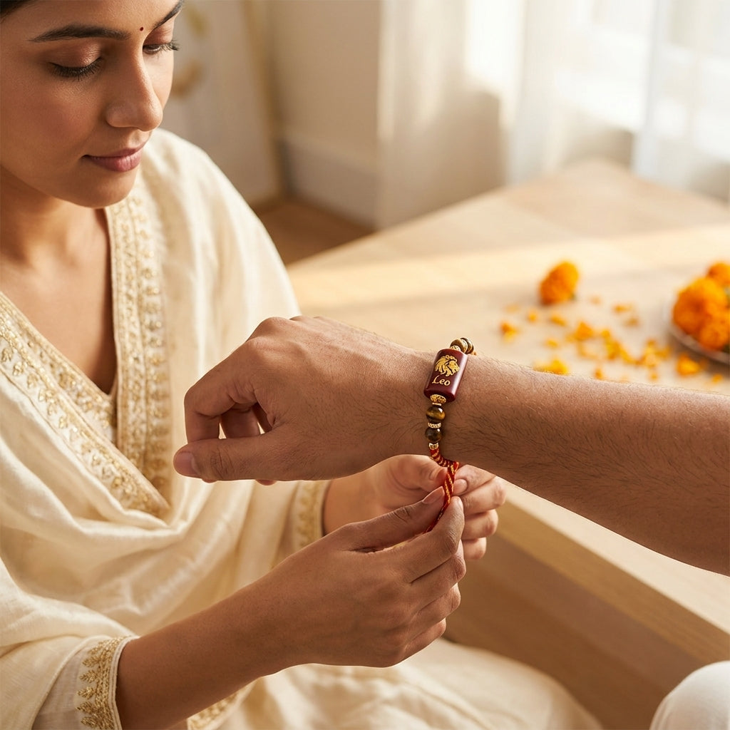 Leo Rashi Rakhi | Tiger Eye