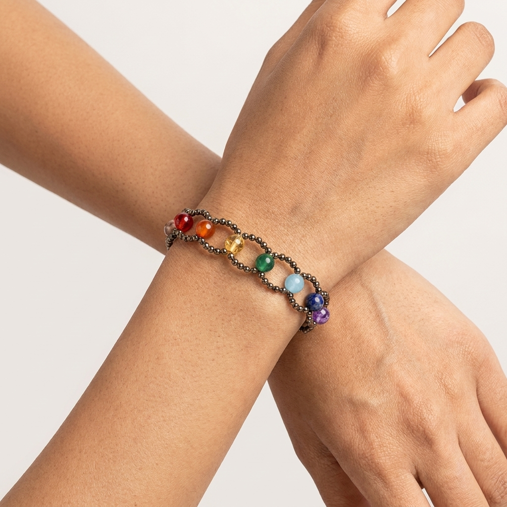 Dhan Yog Crystal Bracelet – 6MM | Wear the Energy of Wealth, Luck & Abundance