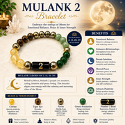 Mulank 2 Bracelet – Emotional Balance, Peace & Intuition