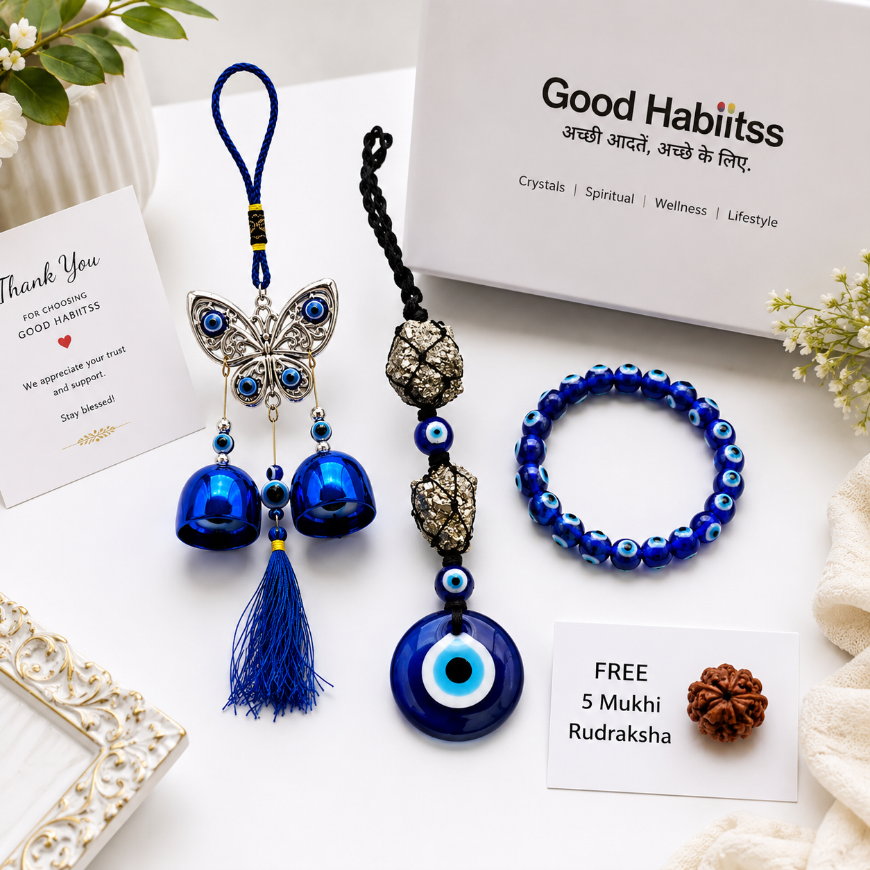 Sampoorna Nazar Kavach Combo | Complete Evil Eye Protection Kit