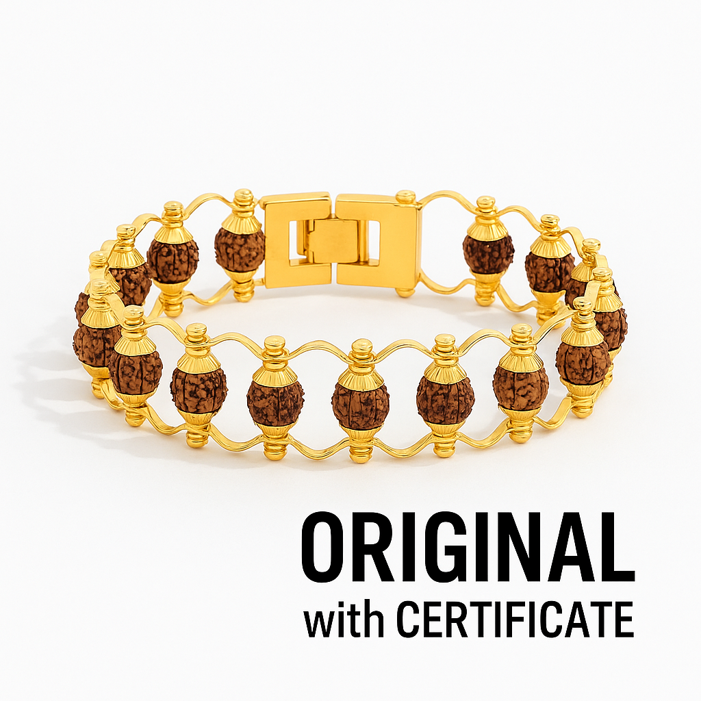 5 Mukhi Rudraksha Bracelet