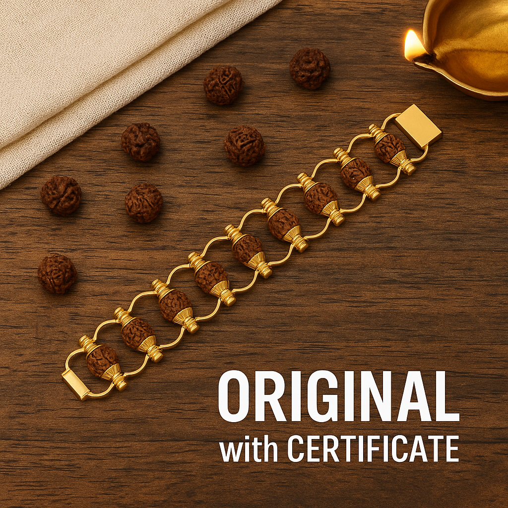5 Mukhi Rudraksha Bracelet
