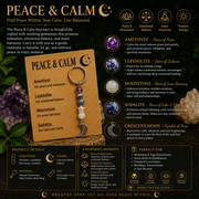 Peace & Calm Keychain