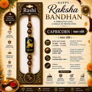 Capricorn Rashi Rakhi | Tiger Eye