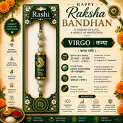 Virgo Rashi Rakhi | Green Aventurine