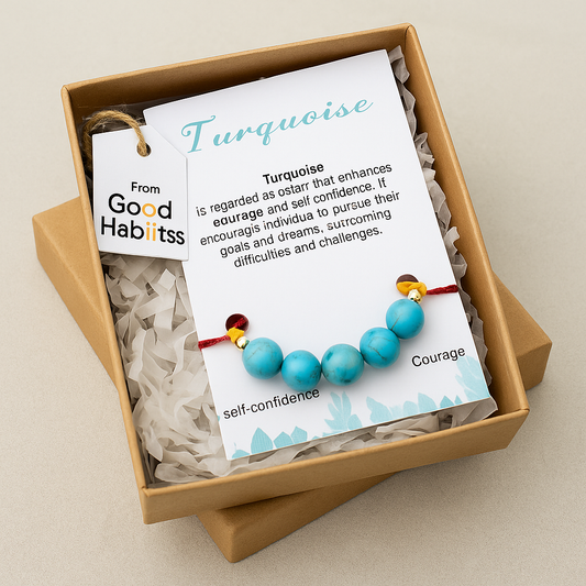 Turquoise Healing Rakhi