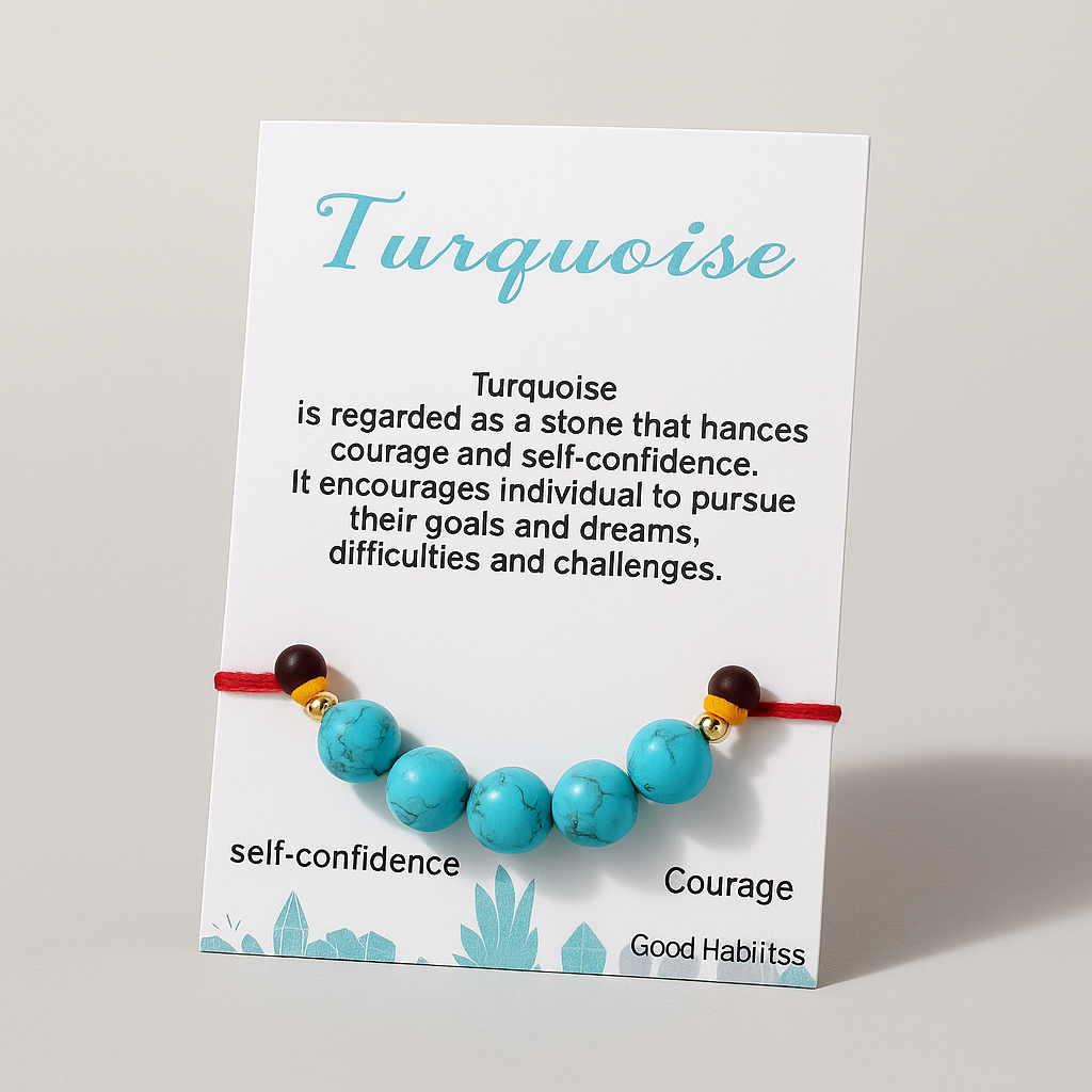 Turquoise Healing Rakhi