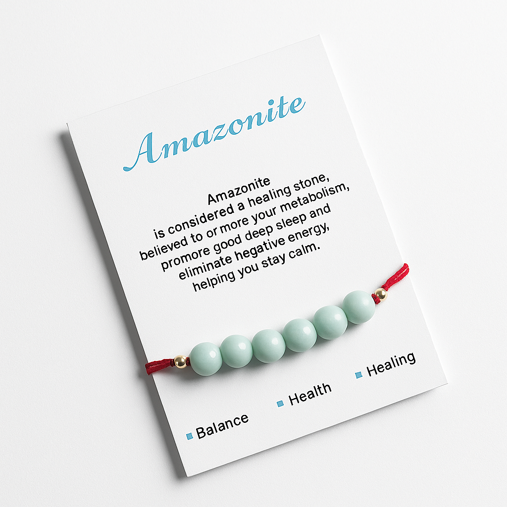 Amazonite Healing Rakhi