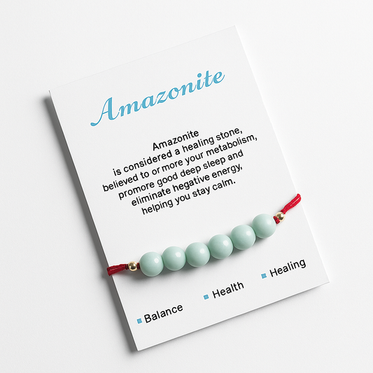 Amazonite Healing Rakhi