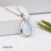 Opalite Teardrop Pendant