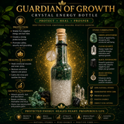 Guardian of Growth Crystal Energy Bottle