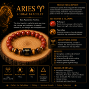 Aries Zodiac Bracelet
