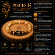 Pisces Zodiac Bracelet