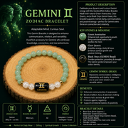 Gemini Zodiac Bracelet