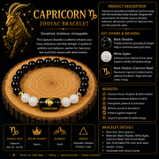 Capricorn Zodiac Bracelet
