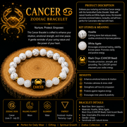 Cancer Zodiac Bracelet