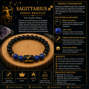 Sagittarius Zodiac Bracelet