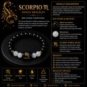 Scorpio Zodiac Bracelet