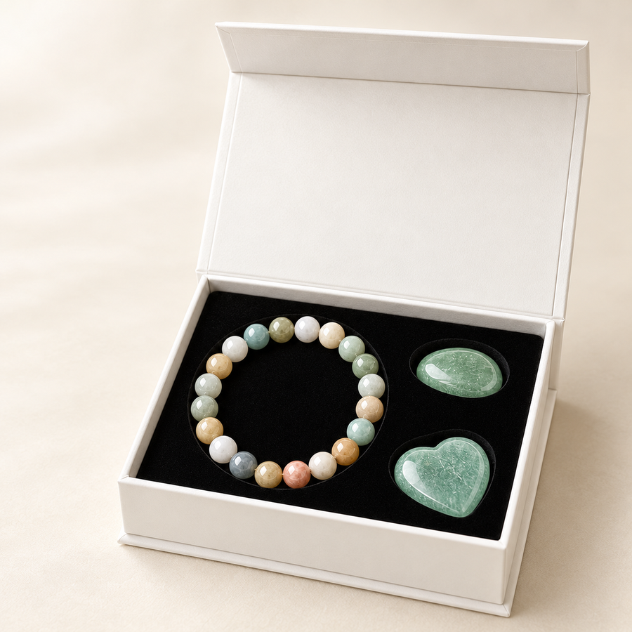 Multi-Crystal Décor – Natural Gemstone Display — product detail