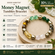 Money Magnet Tumbles Bracelet