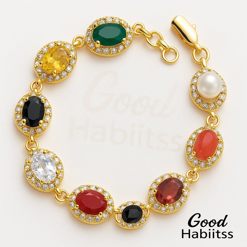 Navratna Bracelet –   9 Planets, 9 Powers!