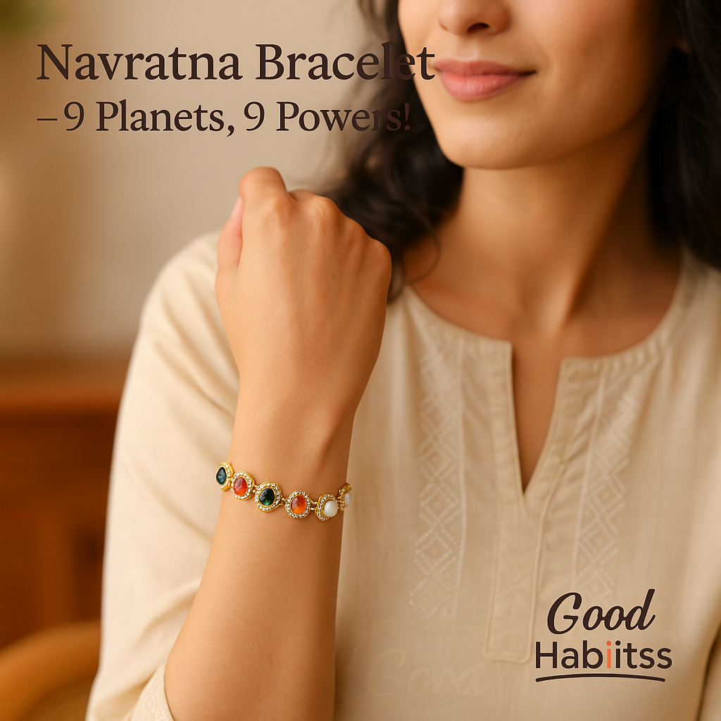 Navratna Bracelet –   9 Planets, 9 Powers!