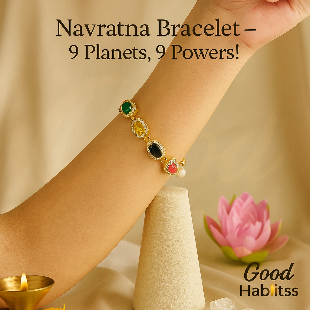 Navratna Bracelet –   9 Planets, 9 Powers!