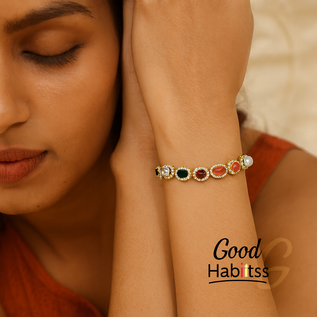 Navratna Bracelet –   9 Planets, 9 Powers!