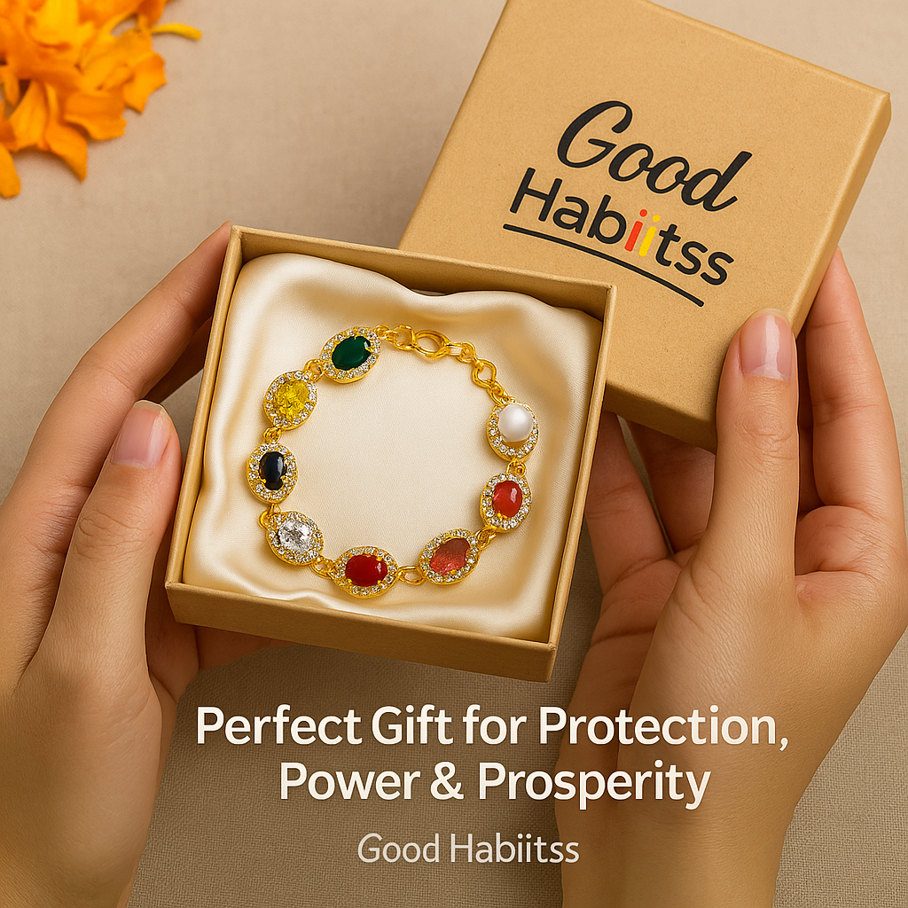 Navratna Bracelet –   9 Planets, 9 Powers!