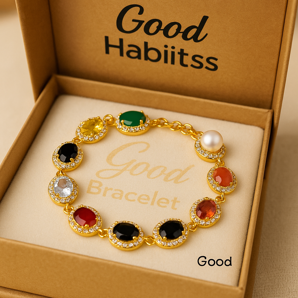 Navratna Bracelet –   9 Planets, 9 Powers!
