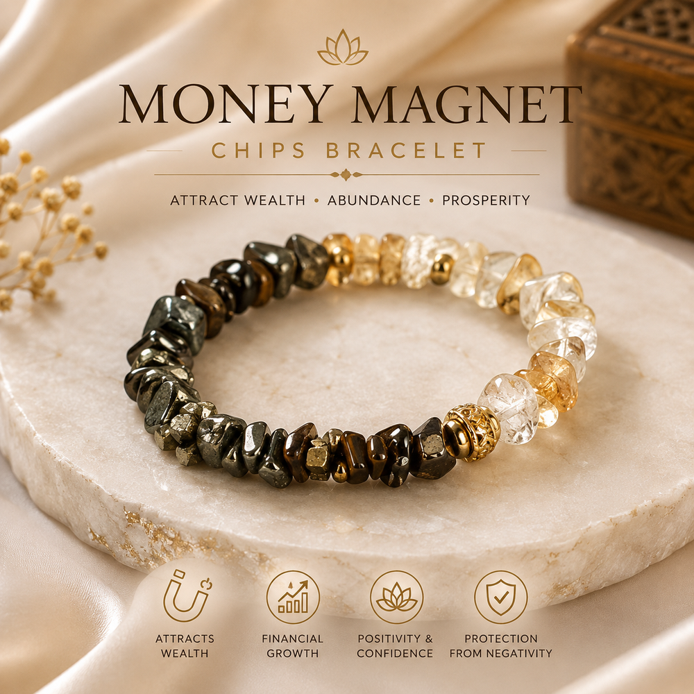Money Magnet Chips Bracelet