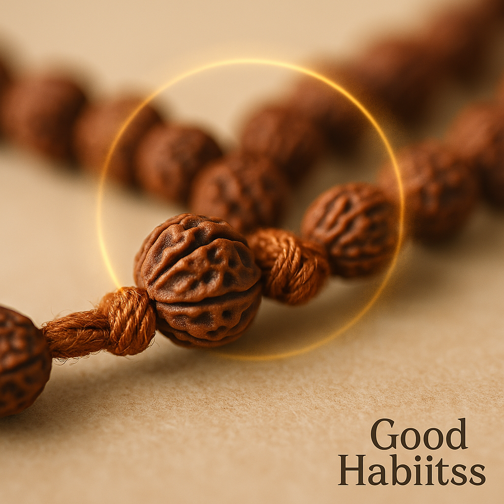 5 Mukhi Rudraksha indonesian Mala (54 Beads)