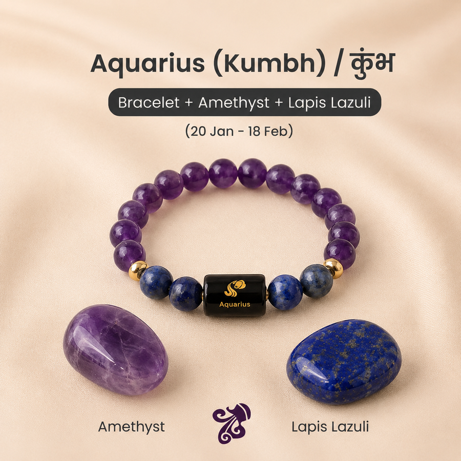 Aquarius Zodiac Bracelet