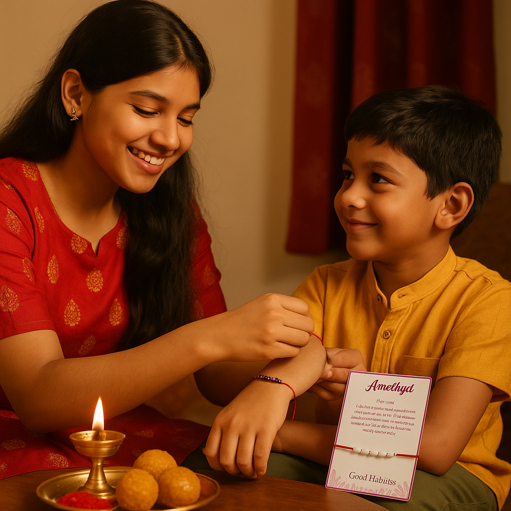 Amethyst Healing Rakhi