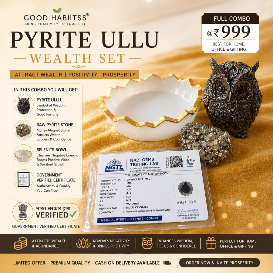 Pyrite Owl Wealth Set