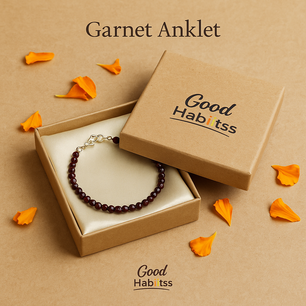 Garnet Anklet