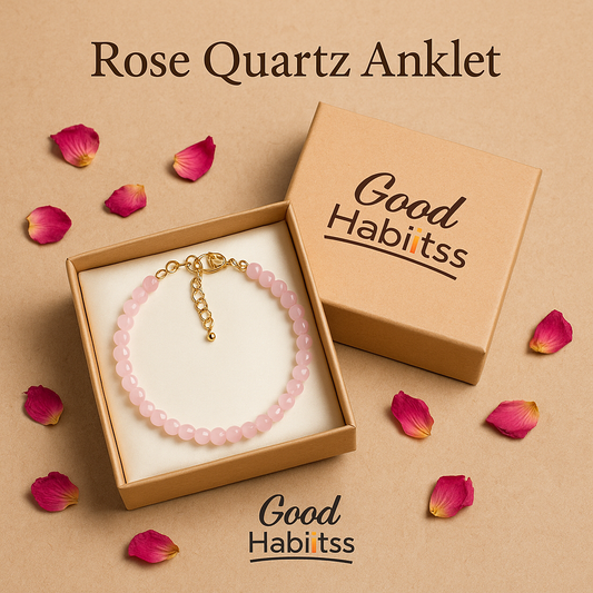 Rose Quartz Anklet