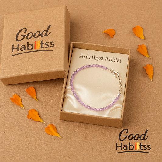 Amethyst Anklet