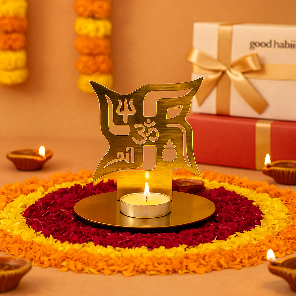 Shadow Decorative Tea Light Candle Holder