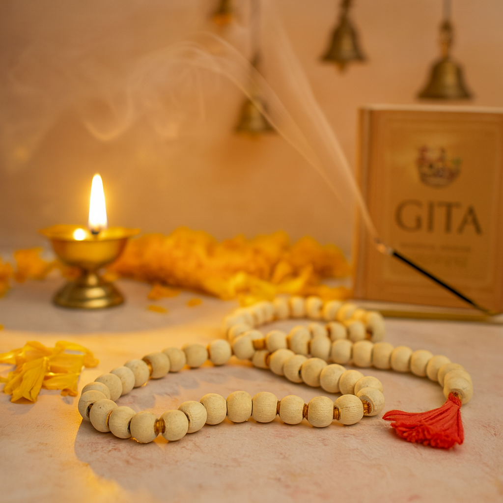 Original Bageshwar Dham Tulasi kanthi Mala (BUY 1 GET 1 FREE)